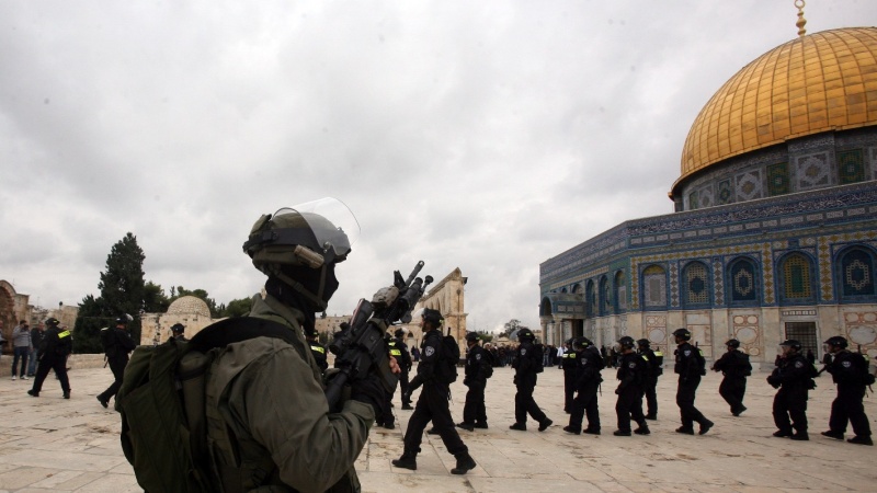 聖地ベイトルモガッダスにあるアクサーモスクに対するシオニスト政権イスラエルの煽動的行動