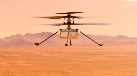 मंगल ग्रह पर नासा के हेलीकॉप्टर ने 56 उड़ानें कीं पूरी
