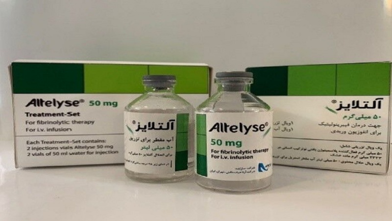 obat stroke iskemik akut buatan Iran, Alteplase