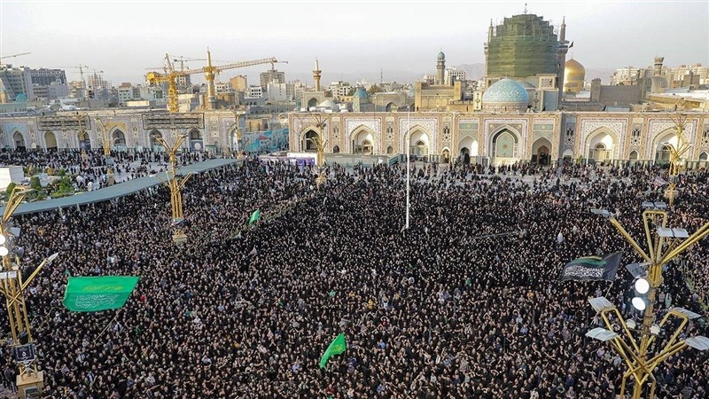 इमाम रज़ा अलैहिस्सलाम का शहादत दिवस, श्रद्धालुओं का जनसैलाब