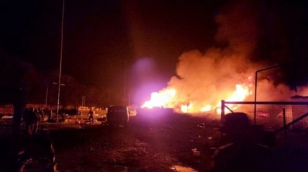 200 человек пострадали при взрыве на складе бензина в Нагорном Карабахе