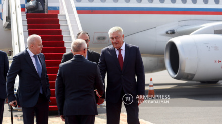 Ռուսաստանի ներքին գործերի նախարար Վլադիմիր Կոլոկոլցևը ժամանել է Հայաստան