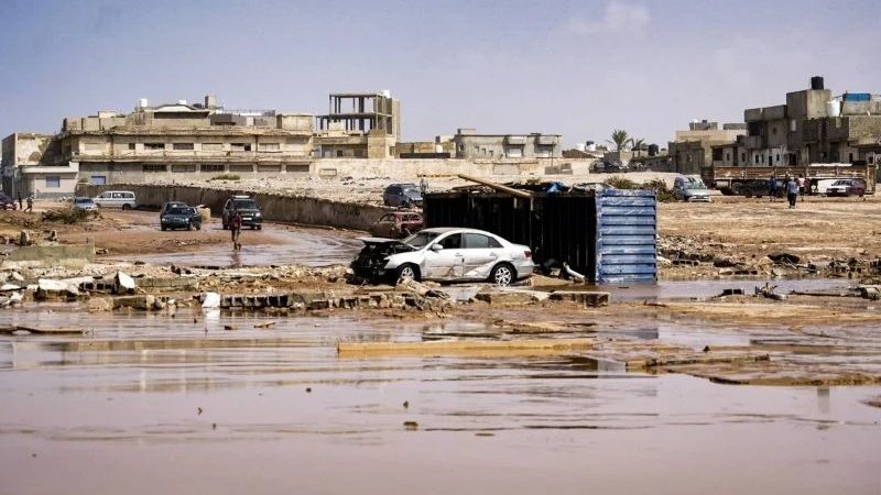 リビア東部の洪水