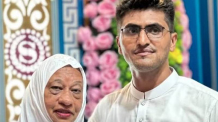 د پاکستان ۳۵ کلن سړي له ۷۰ کلنۍ میرمنې سره واده وکړ