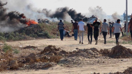 ग़ज़्ज़ा पर इस्राईल का बड़ा हमला, 22 फ़िलिस्तीनी घायल