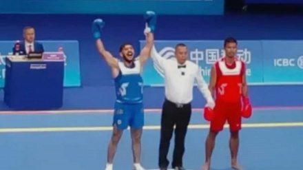 ووشوکار افغانستانی در رقابت های آسیایی چین مدال برنز گرفت