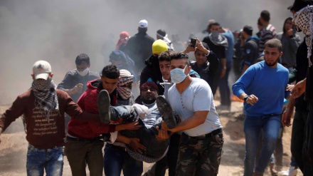 Gaza-Bewohner protestieren gegen Eindringen israelischer Siedler in Al-Aqsa-Moschee