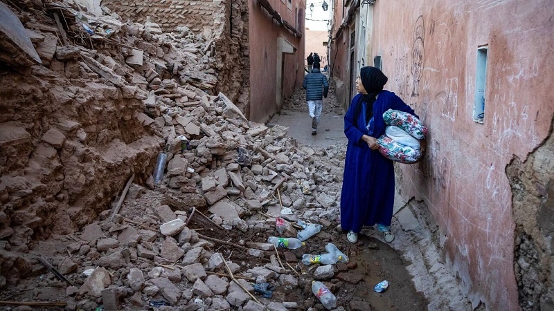 قربانیان زلزله مغرب به حدود 3 هزار نفر رسید