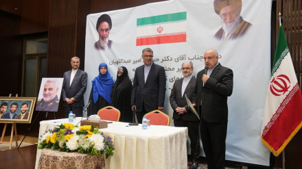 Встреча Амира-Абдоллахийана с проживающими в Ливане иранцами