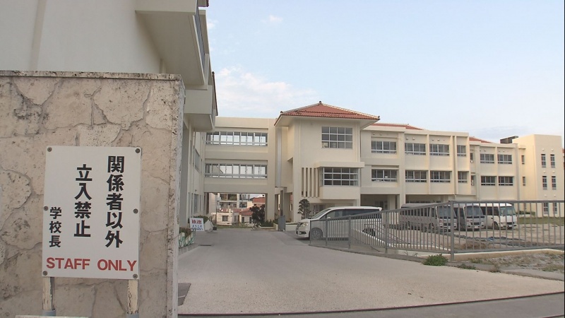 沖縄県教委が、米兵による高校侵入の再発防止を要請