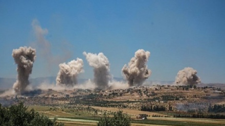 सीरियाई सेना का इदलिब में आतंकियों के ठिकानों पर बड़ा हमला