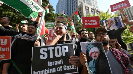 Menschen auf der ganzen Welt solidarisieren sich mit Gaza, während Israel Bombardierung fortsetzt