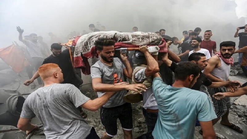 Warga Gaza korban serangan Israel