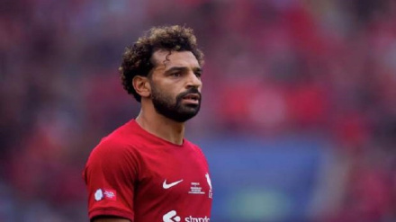 حمایت محمد صلاح از غزه 