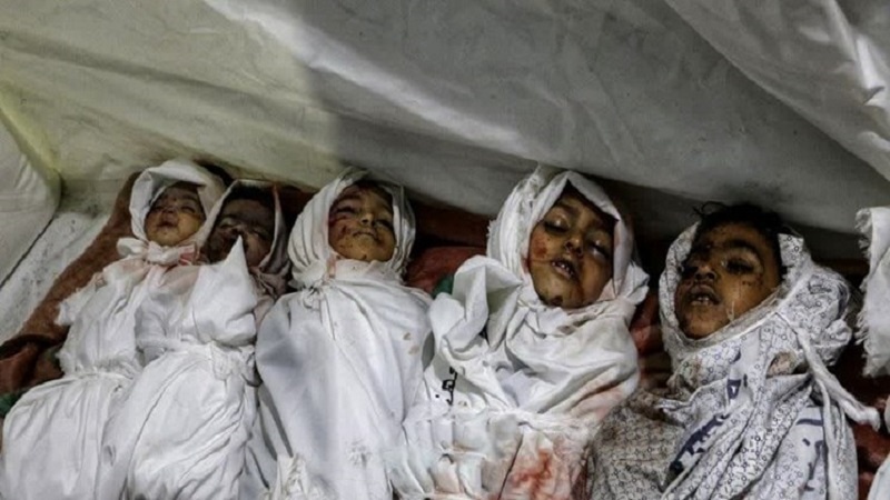 کودک‌کشی رژیم صهیونیستی در غزه