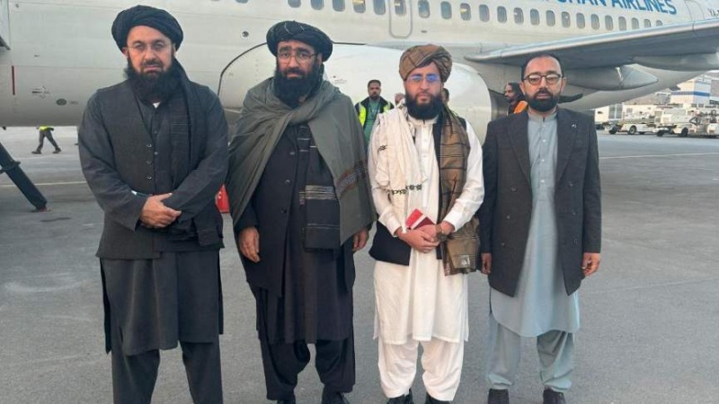 سفر سرپرست اداره خط آهن گروه طالبان به روسیه