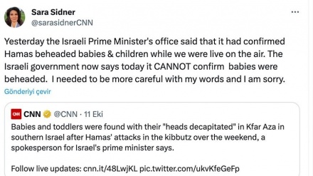 Gazetarja e CNN kërkon falje për gënjeshtrat e publikuara për prerjen e kokës së fëmijëve nga Hamas