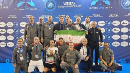  درخشش کشتی گیران ایرانی در مسابقات جهانی کشتی پیشکسوتان