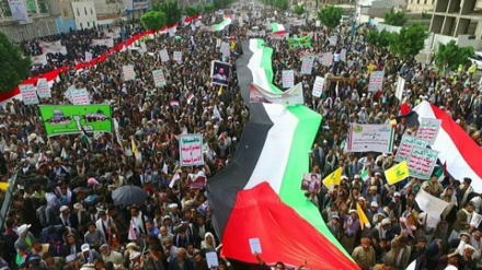 په ټول ایران کې د فلسطیني ولس په ملاتړ لاریون