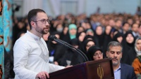 イランイスラム革命最高指導者のハーメネイー師とイランの学問エリートらの会談