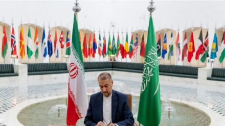 امیر عبداللهیان پر غزې د حملو د بندولو لپاره د ایران او عربستان پر همغږۍ ټینګار وکړ
