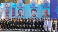 イラン軍士官学校の卒業式