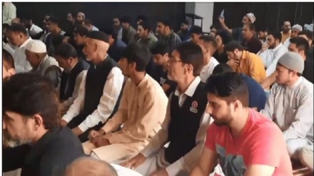 कश्मीर, ग़ज़्ज़ा के समर्थन में प्रदर्शन पर रोक, जनता ने फिर भी किया प्रदर्शन+वीडियो