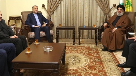 Außenminister Amir-Abdollahian trifft Libanons Hisbollah-Chef