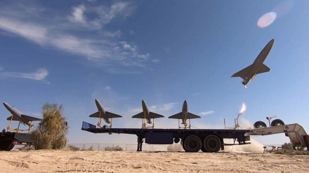 Manuver Gabungan Drone Militer Iran 1402 Hs Berakhir