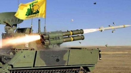 حمله حزب الله به مواضع صهیونیست ها در اراضی اشغالی 