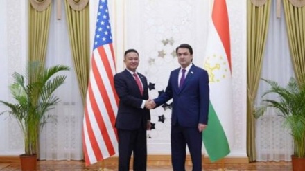 دیدار رئیس پارلمان تاجیکستان با سفیر آمریکا 