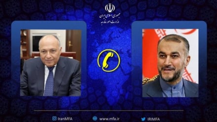 שר החוץ האיראני קיים שיחת טלפון עם מקבילו המצרי