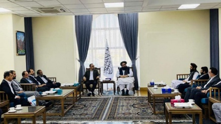 دیدار وزیر خارجه طالبان با هیات اقتصادی ایران در کابل