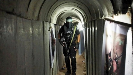 Ğəzzə tanqədə zəmini ji tunellonku şikilon