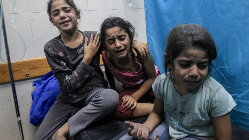 Hunderte unter Trümmern, nachdem israelischer Angriff auf Krankenhaus in Gaza bis zu 700 Menschen tötete