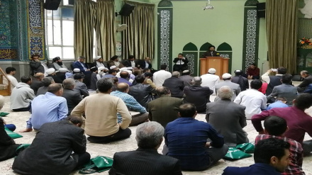 تجمع اعتراضی مهاجرین افغانستانی در محکومیت جنایات رژیم صهیونیستی 