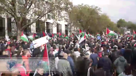 Warga London Turun ke Jalan Suarakan Solidaritas Gaza