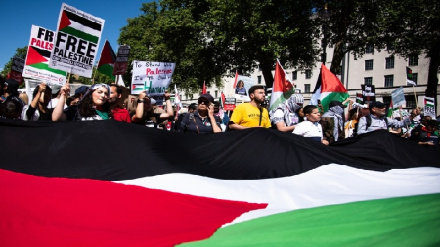 (VIDEO) Manifestazione anti-sionista di sostenitori palestinesi a Londra