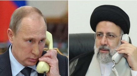 ראיסי בשיחה עם נשיא רוסיה: המצב בעזה מגביר את הסיכוי להרחבת העימותים לחזיתות אחרות