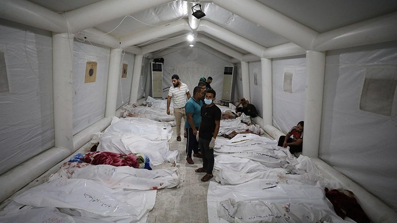 Hundreds Under Rubble After Israeli Strike On Gaza Hospital Martyrs Up ...