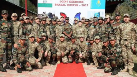 भारत और कज्ज़ाकिस्तान का संयुक्त सैन्य अभ्यास आरंभ