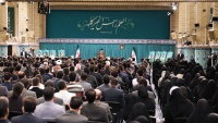 イランイスラム革命最高指導者のハーメネイー師とイランの学問エリートらの会談