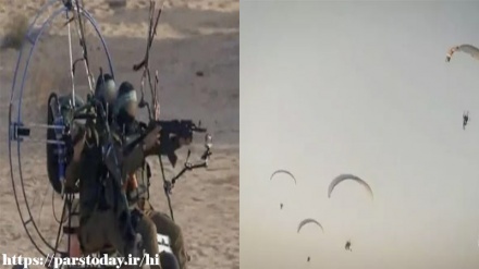 अवैध इस्राईल के आसमान पर फिर दिखे पैराग्लाइडर, ज़ायोनी कॉलोनियों में बजे अलार्म