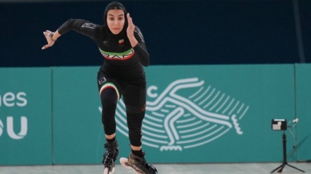 杭州アジア大会；女子スケートボードでイランが銀メダル
