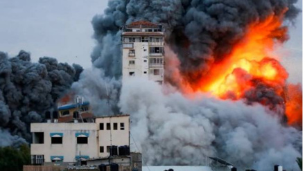 मोहम्मद युसूफ़ तारगामी ने फ़िलिस्तीन और इस्राईल के बारे में क्या कहा?