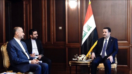 مذاکرات امیرعبداللهیان با نخست وزیر عراق درباره تحولات فلسطین 