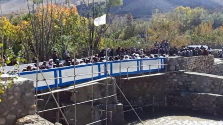 یک پل در ولایت پروان ساخته شد