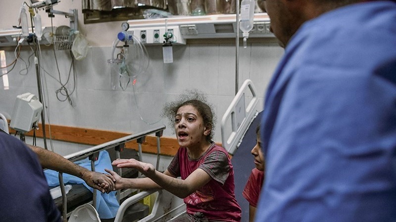 Hundreds Under Rubble After Israeli Strike On Gaza Hospital Martyrs Up ...