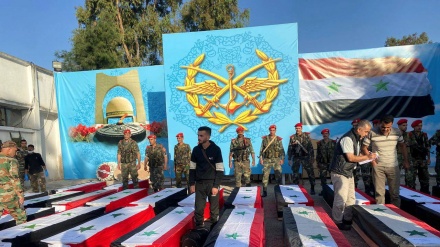 Kryhet ceremonia e varrimit të ushtarëve të ushtrisë siriane
