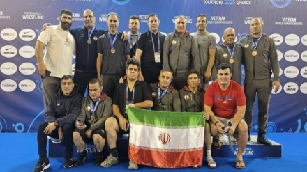 درخشش نمایندگان ایران در مسابقات کشتی فرنگی پیشکسوتان جهان